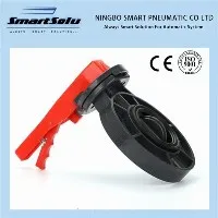 Vàlvula de papallona amb brida UPVC